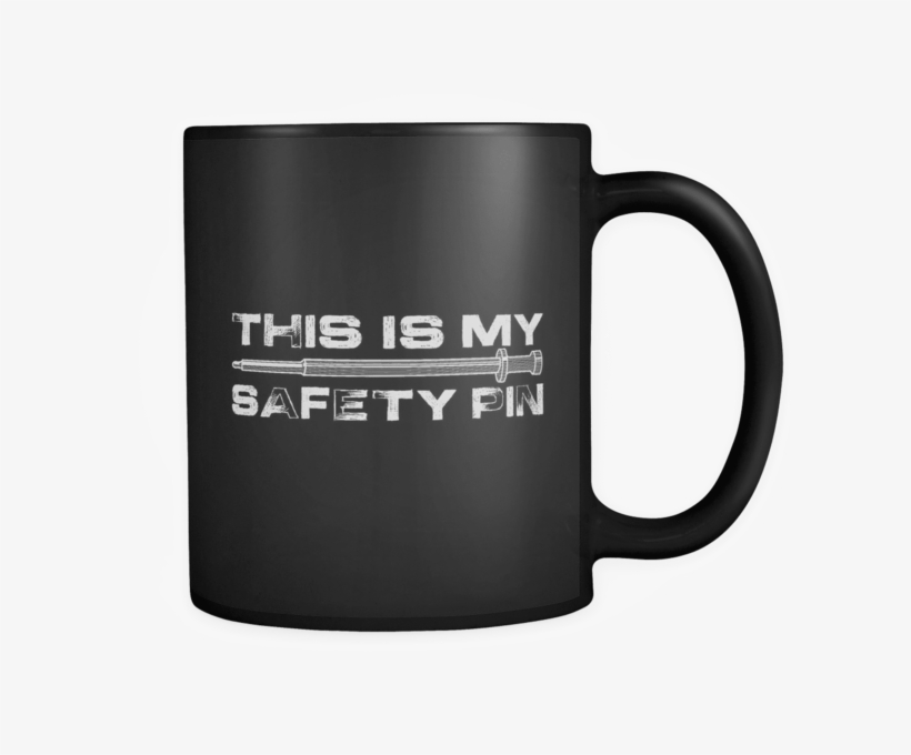 My Safety Pin Mug Black - Software Development Process Mug, transparent png download