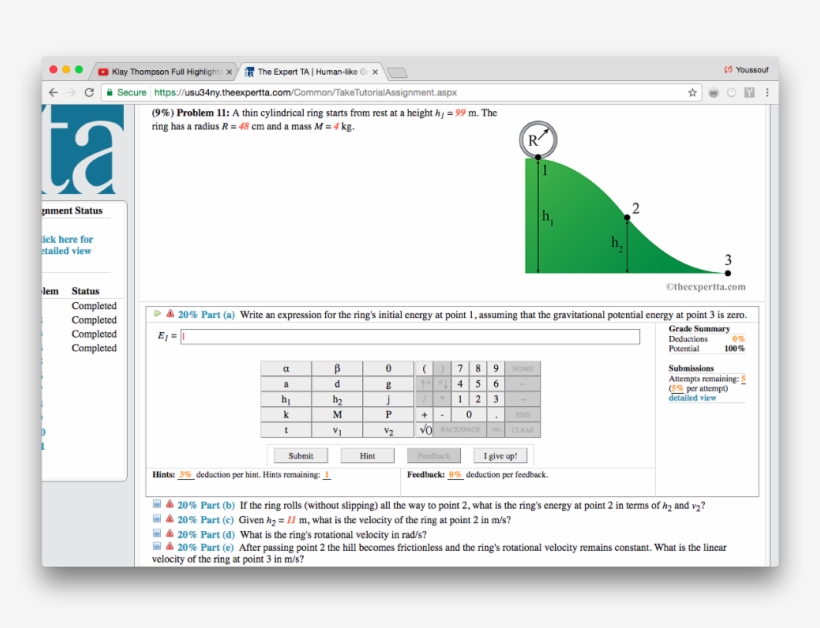 O O Klay Thompson Full Highlights X The Expert Tai - Expert Ta, Llc, transparent png download