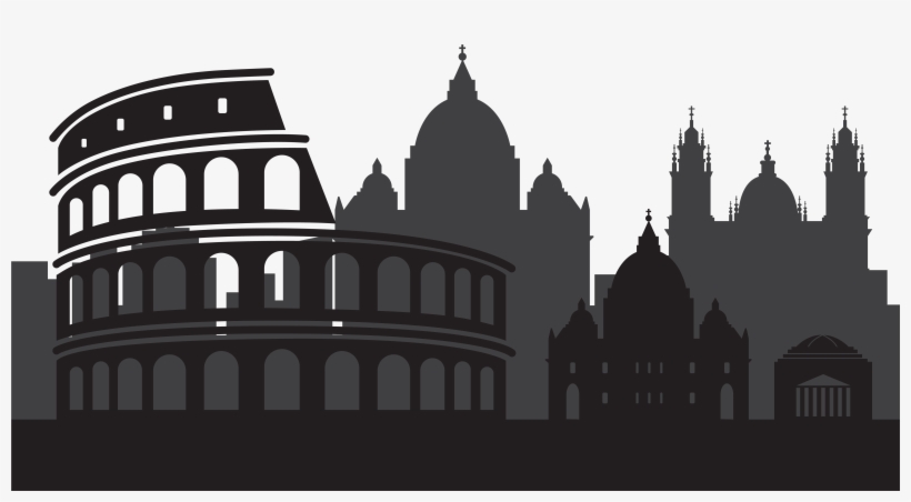 Rome Silhouette, transparent png download