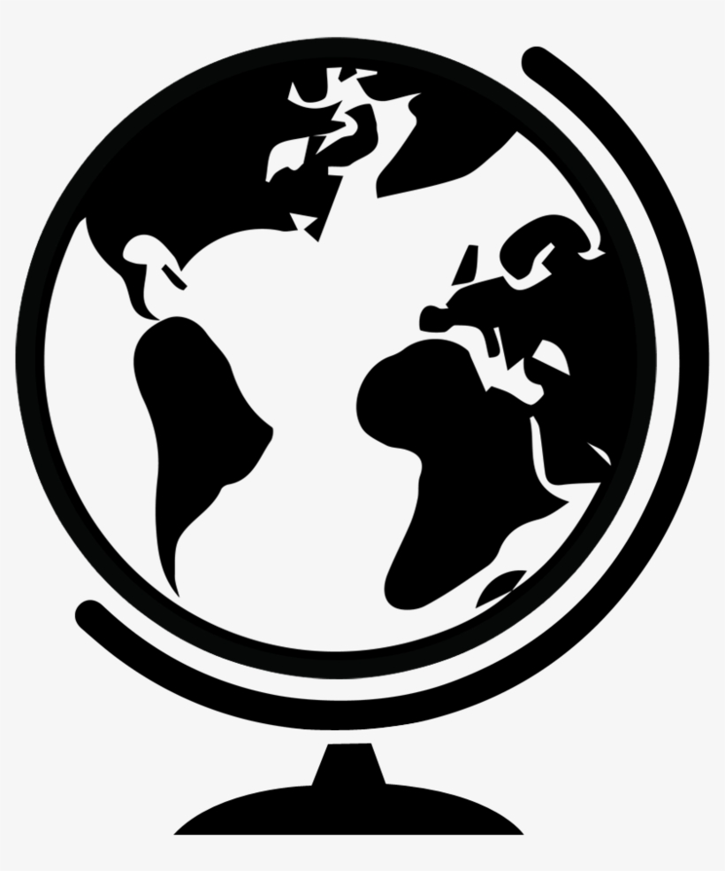 Iconcraze Com Globe Icon Png 2 - Emblem, transparent png download