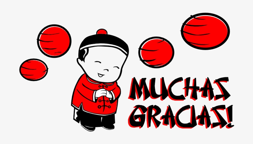 Muchas Gracias Postkarte, transparent png download