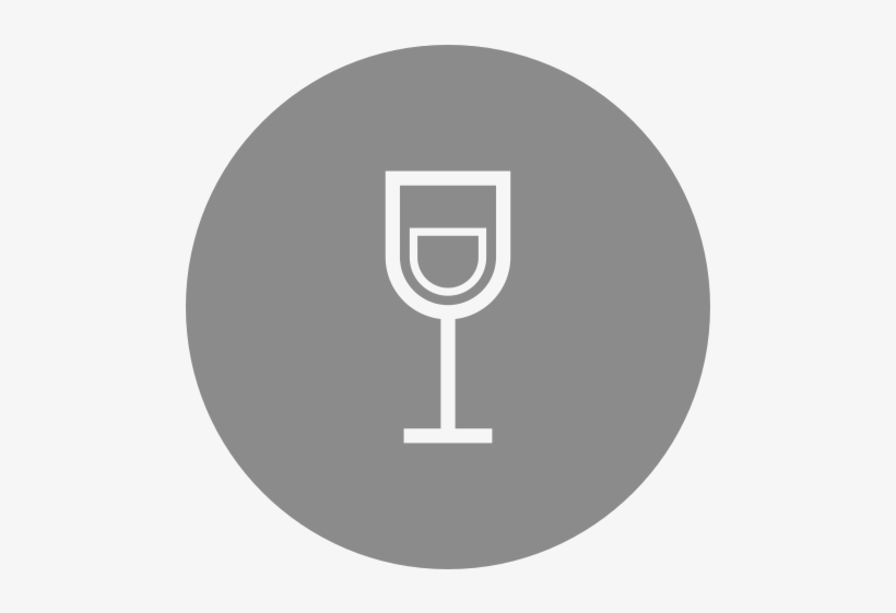 Garden Wine Reception - Wine Glass, transparent png download