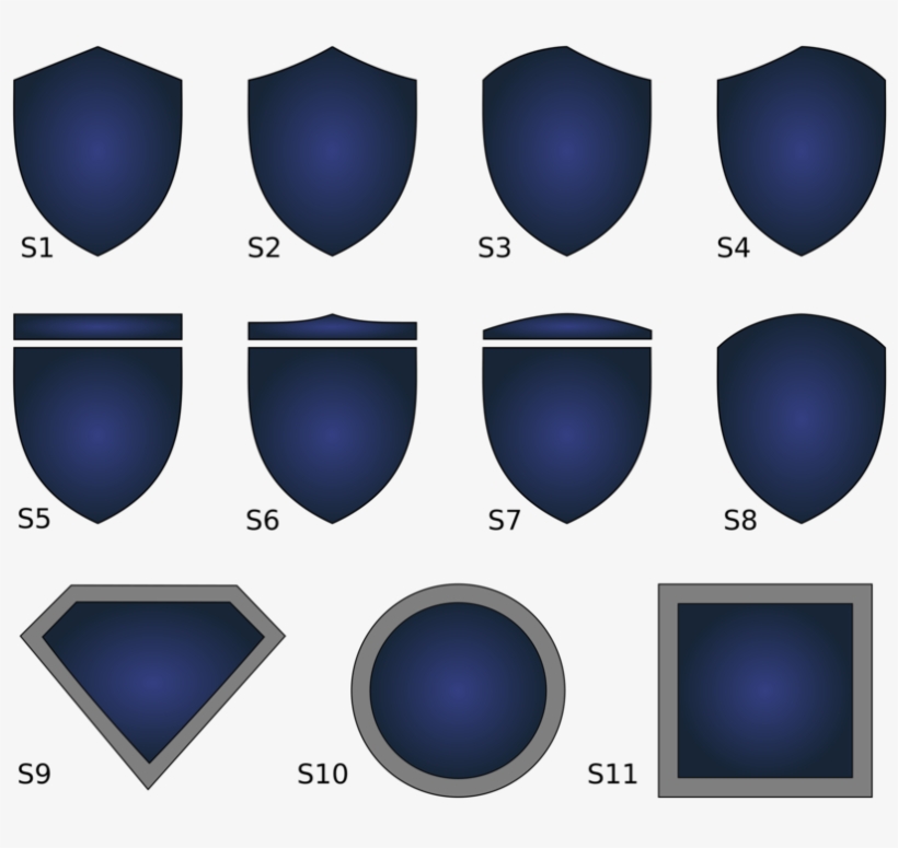Kisscc Shape Can Stock Photo Drawing Visual Design - Model Blason, transparent png download
