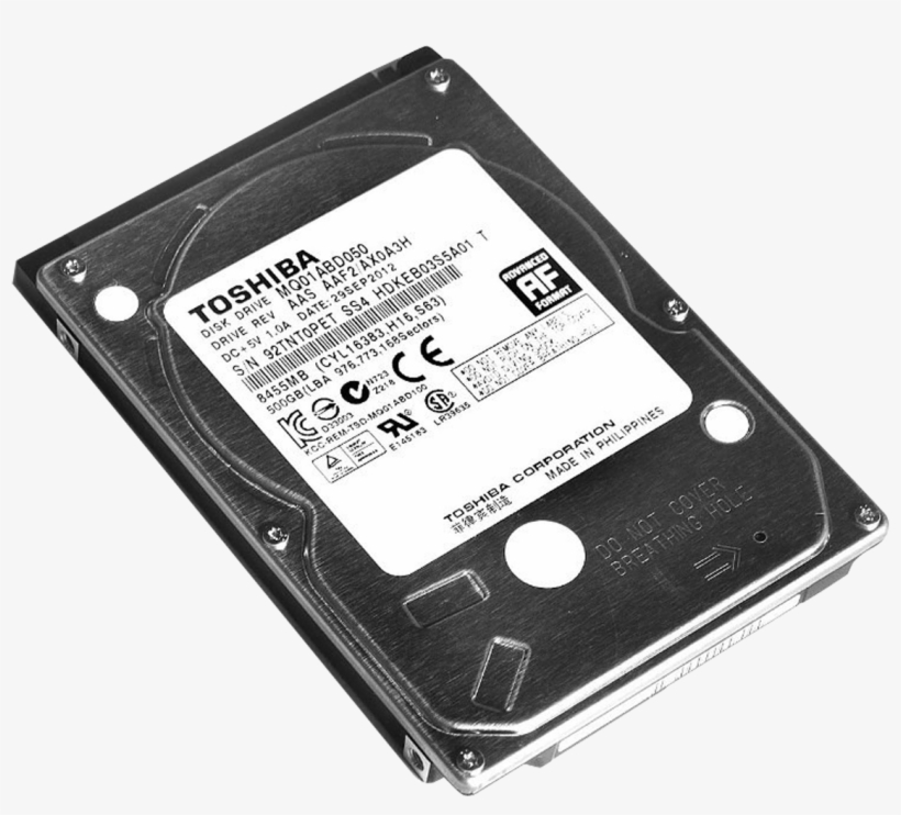 Hard Disk Interno Toshiba 500GB 5400RPM 2.5'' - MQ01ABF050