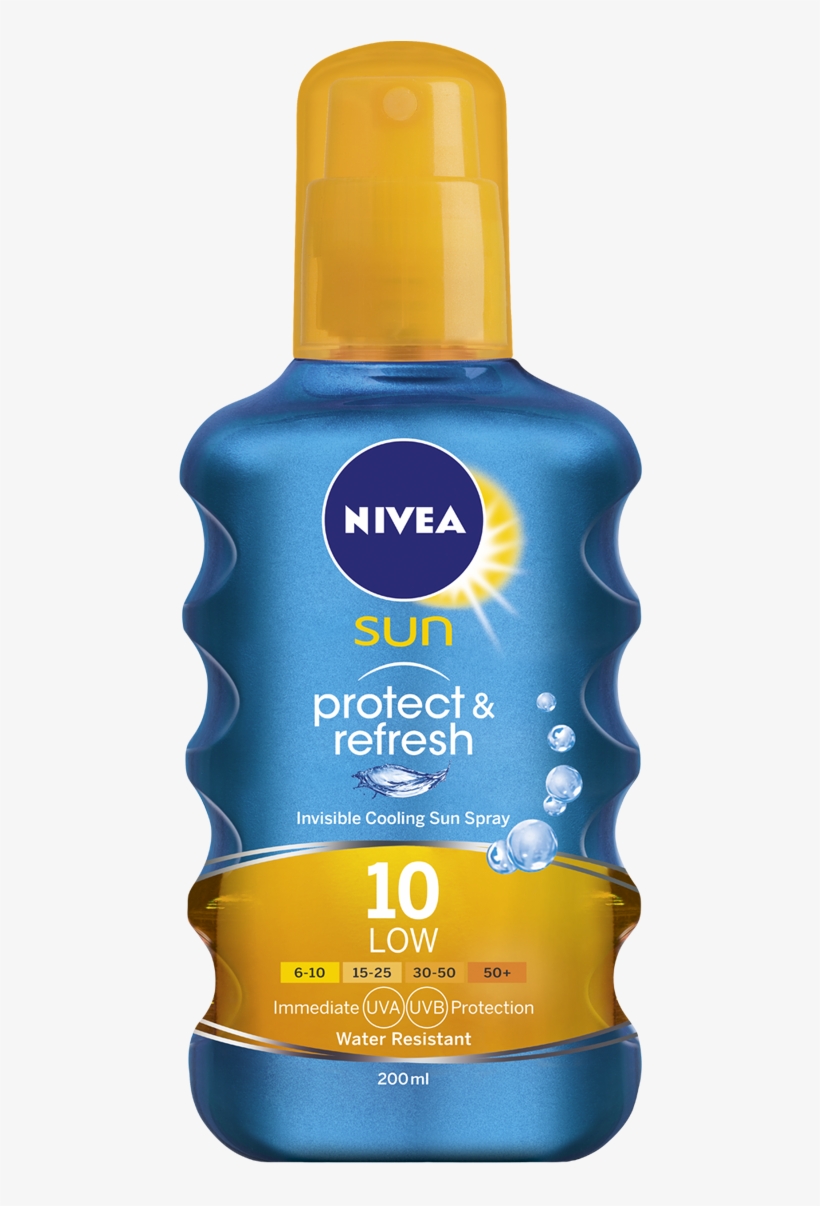 Sun Care - Nivea Protect And Refresh, transparent png download