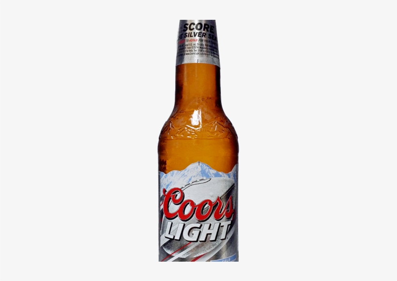 Coors Light Bottle - Coors Light Beach Towel 30in X 60in (76 Cm X 152 Cm), transparent png download