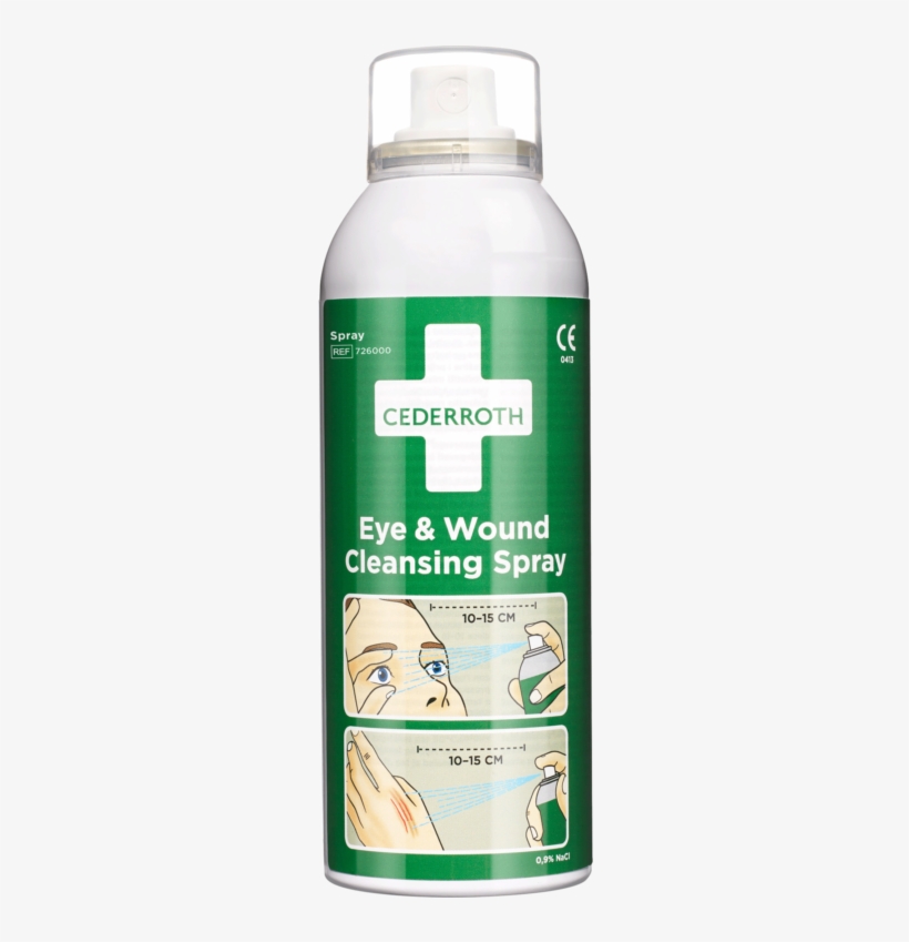 Eye & Wound Cleansing Spray Cederroth, transparent png download