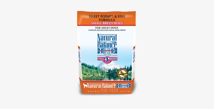 Natural Balance L - Natural Balance Sweet Potato And Fish Small Breed Bites, transparent png download