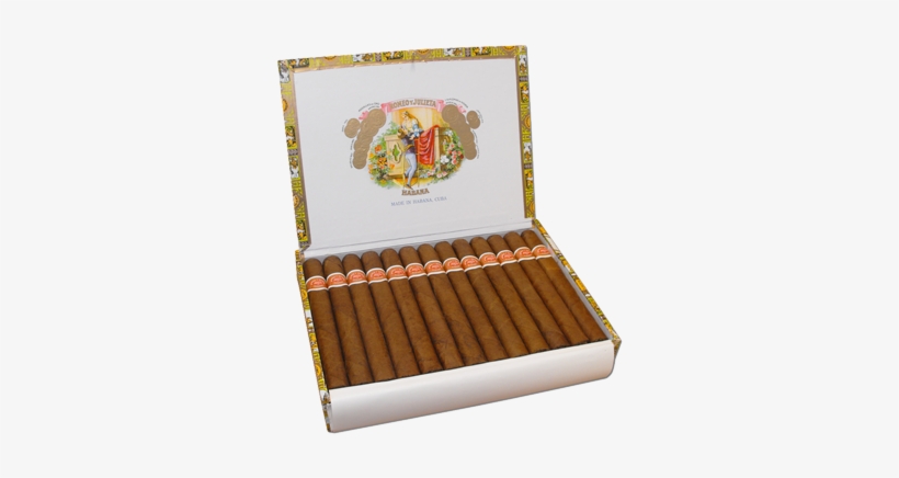 Romeo Y Julieta Coronas - Romeo Y Julieta Short Churchills Box Of 25, transparent png download