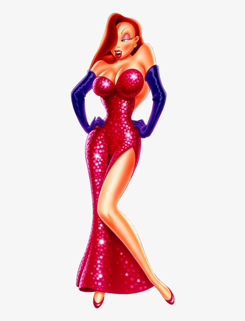 Who Framed Roger Rabbit Characters Tv Tropes - Kim Kardashian Jessica Rabbit, transparent png download