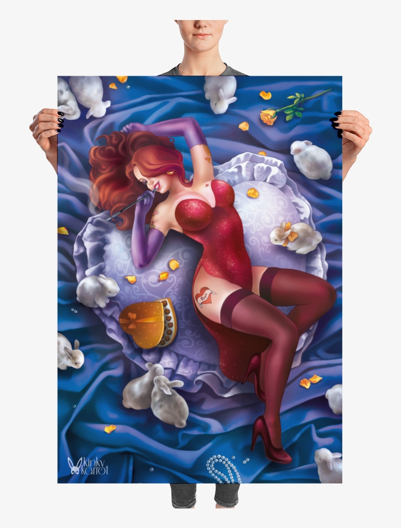 Jessica Rabbit Large Poster - Poster, transparent png download