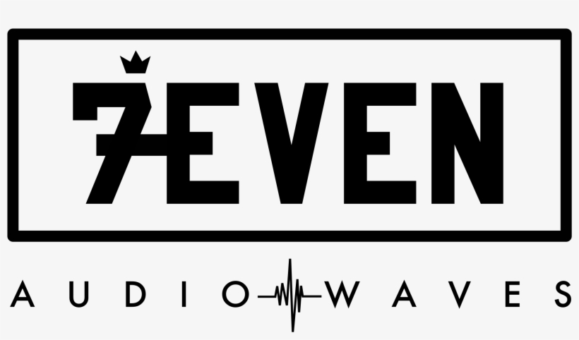 Seven Audio Waves Art - Graphics, transparent png download