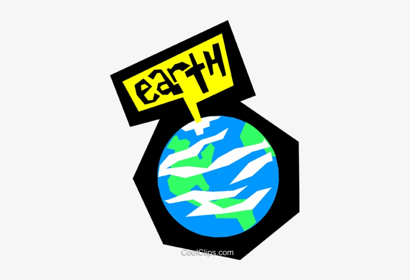 Planet Earth Royalty Free Vector Clip Art Illustration - Clip Art, transparent png download