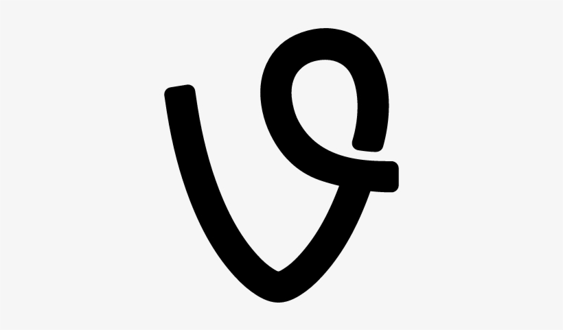 Vine Logo Symbol Png - Vine Logo Transparent Background, transparent png download
