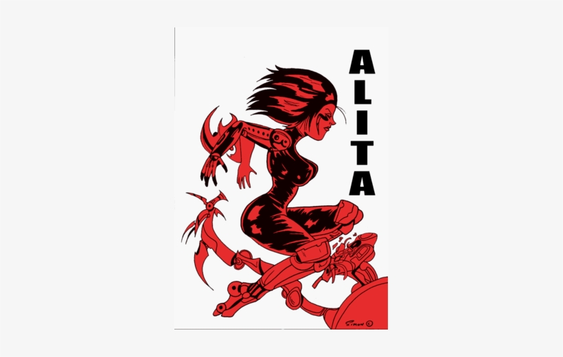Alita Battle Angel T Shirts, transparent png download