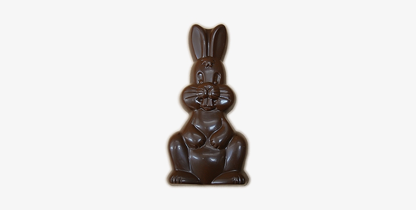 Solid Chocolate Bunny - Figurine, transparent png download