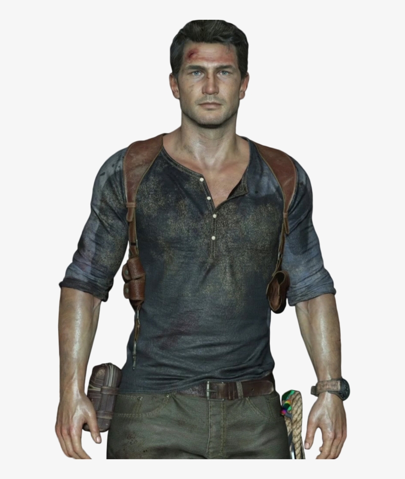 Nathan Drake Png Photo - Drake Uncharted 4 Shirt, transparent png download