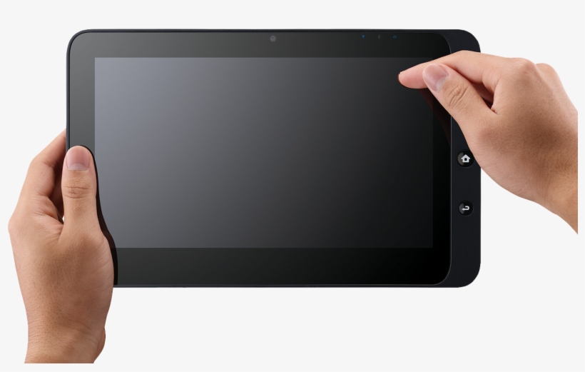 Hand Holding Tablet Png, transparent png download