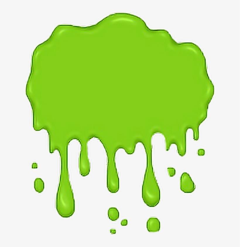 Image Free Scgreen Green Lime Sludge Sticker Beach - Slime Drips, transparent png download