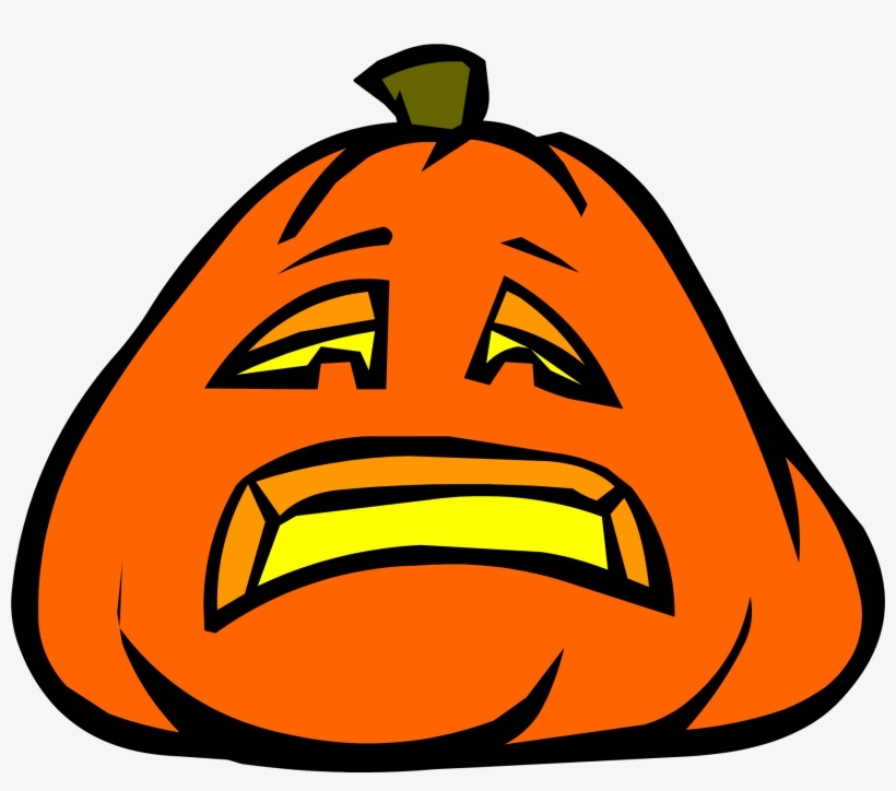 Sad Jack O Lantern - Sad Jack O Lantern Faces, transparent png download