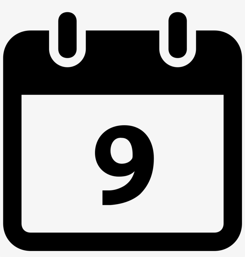 Calendar 9 Icon - Calendar 11 Icon Png, transparent png download