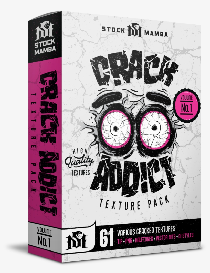 Crack Addict Texture Pack - Halftone, transparent png download