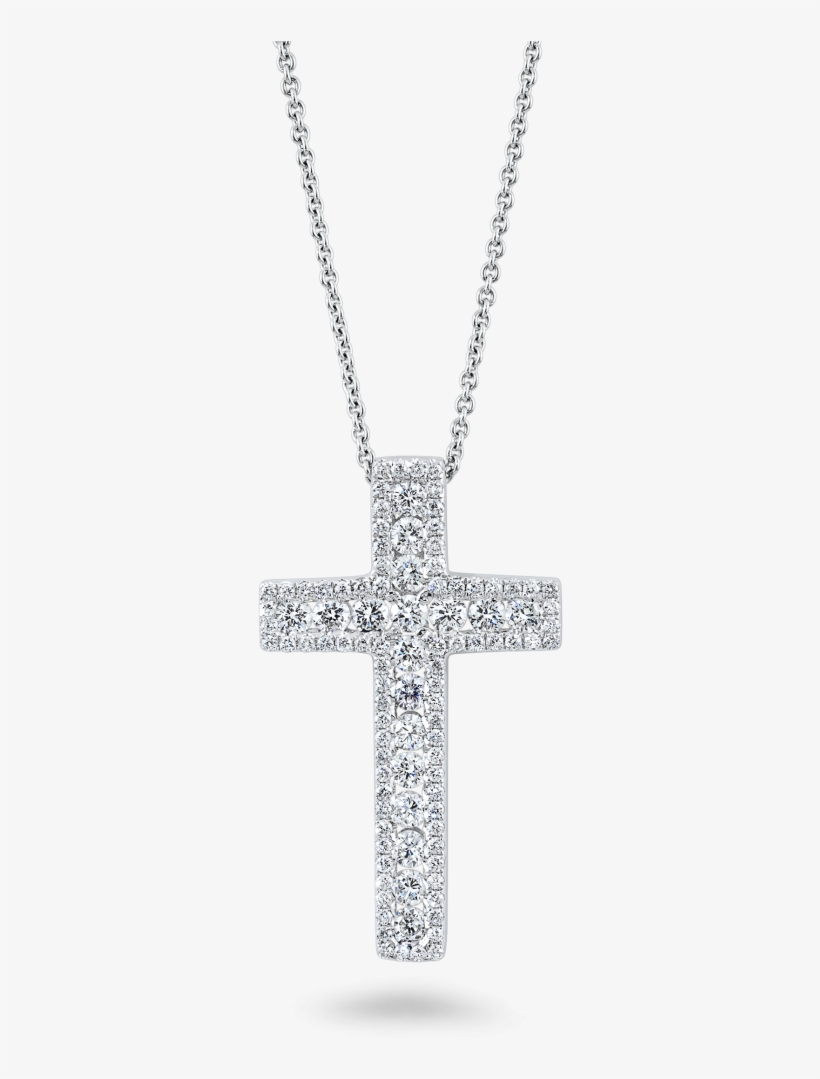 Gold Chain Cross Png Download - Cross Earring Png Transparent, transparent png download