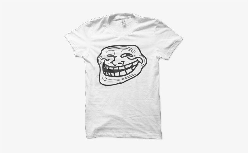 Troll Face - Troll Face Wall Decal Sticker 25" X 20", transparent png download