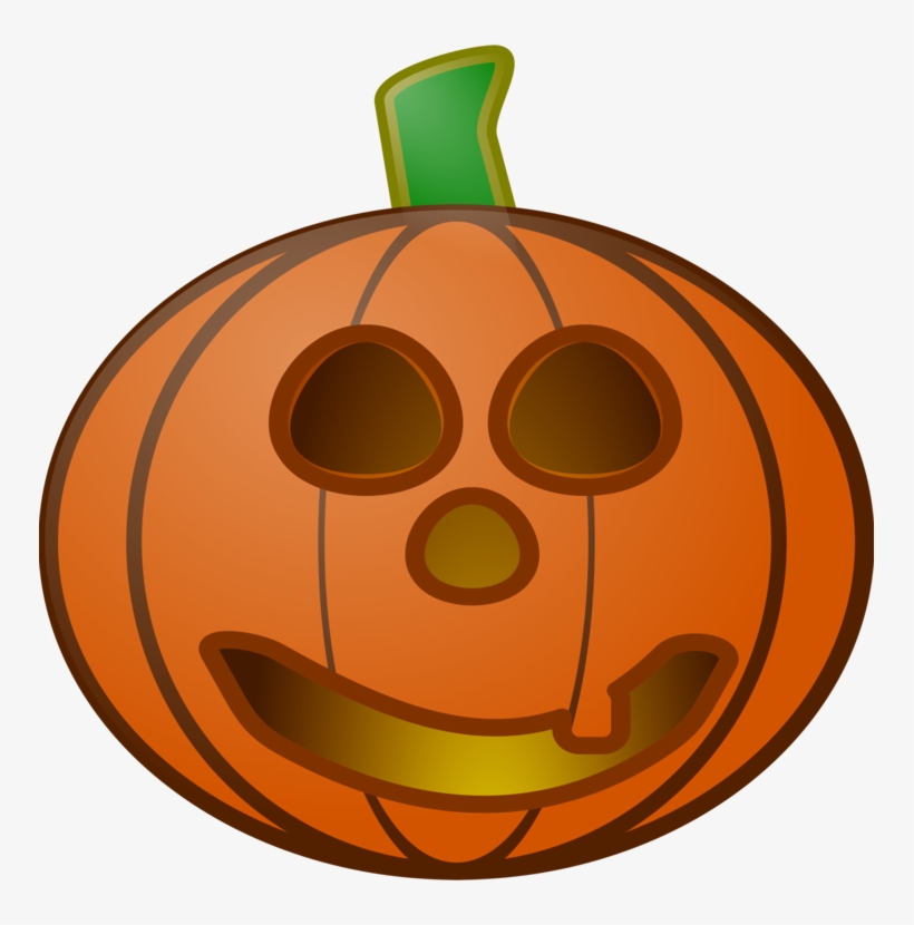 Scary Pumpkin Clipart At Getdrawings - Jack O Lantern Happy, transparent png download