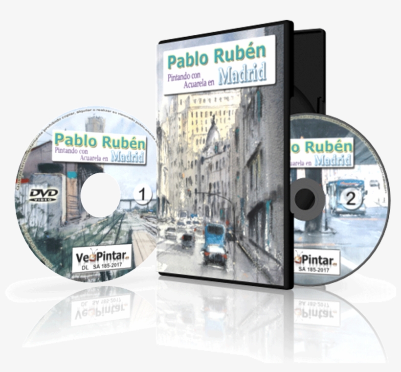 Los Mejores Dvds De Pintura - Dvd, transparent png download
