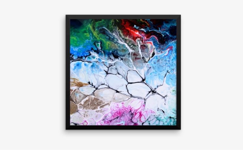 Framed Abstract View Poster - Abstract Art, transparent png download