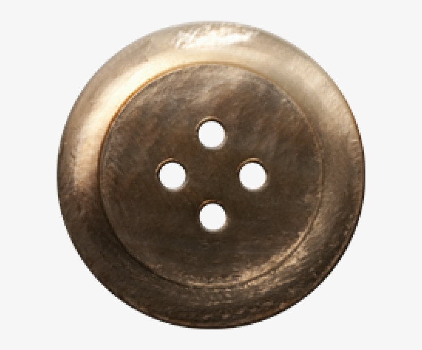 Cloths Button Png Free Download - Gold Sewing Button Png, transparent png download