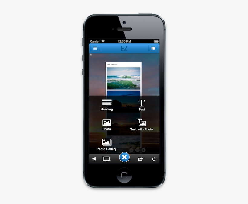 Website Editor Jimdo Launches An Ios App So Users Can - Iphone New Message Png, transparent png download