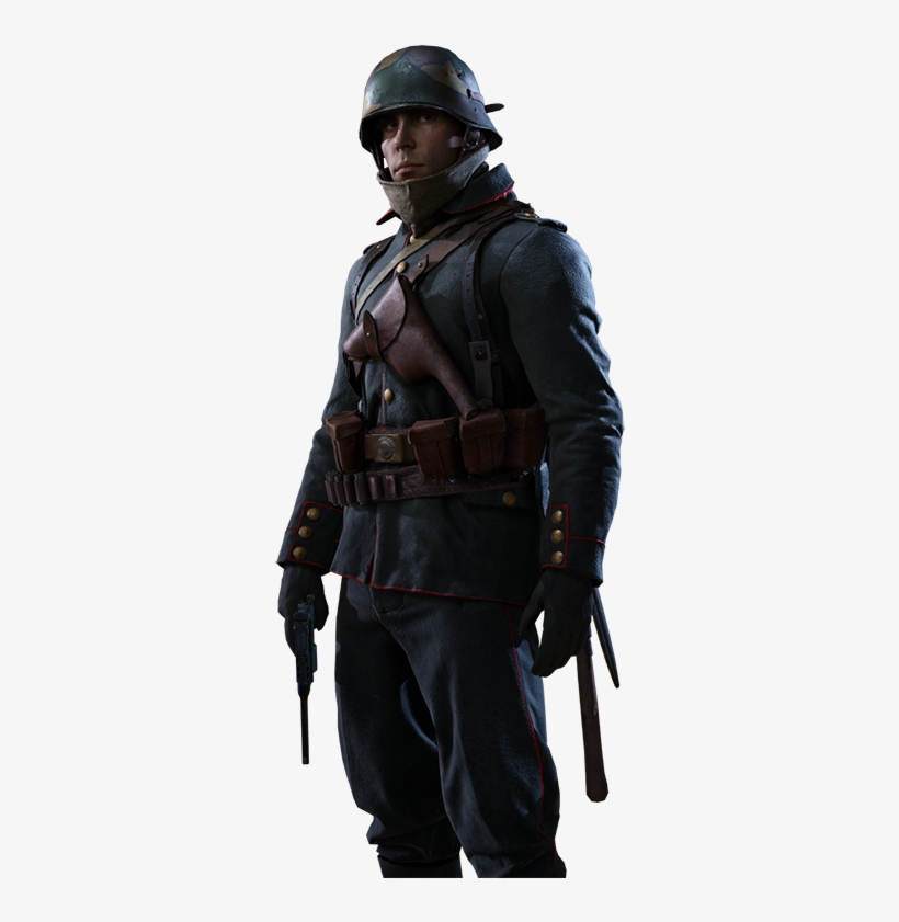 Battlefield 1 Png - Battlefield 1 German Assault Class, transparent png download