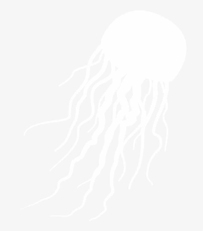 Jellyfish Silhouette By Umi No Mizu On Deviantart Jpg - Jellyfish Silhouette, transparent png download