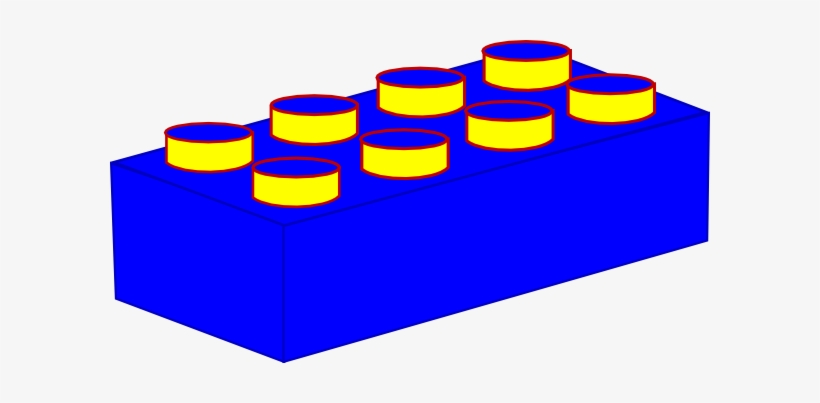 Lego Brick Vector - Clip Art, transparent png download