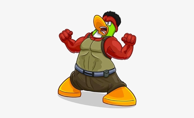 Red Hulk - Club Penguin Red Hulk, transparent png download