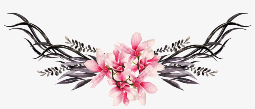 This Graphics Is Hand Painted Magnolia Badge Pattern - Alonea 5d Embroidery Paintings Rhinestone Pasted Diy, transparent png download