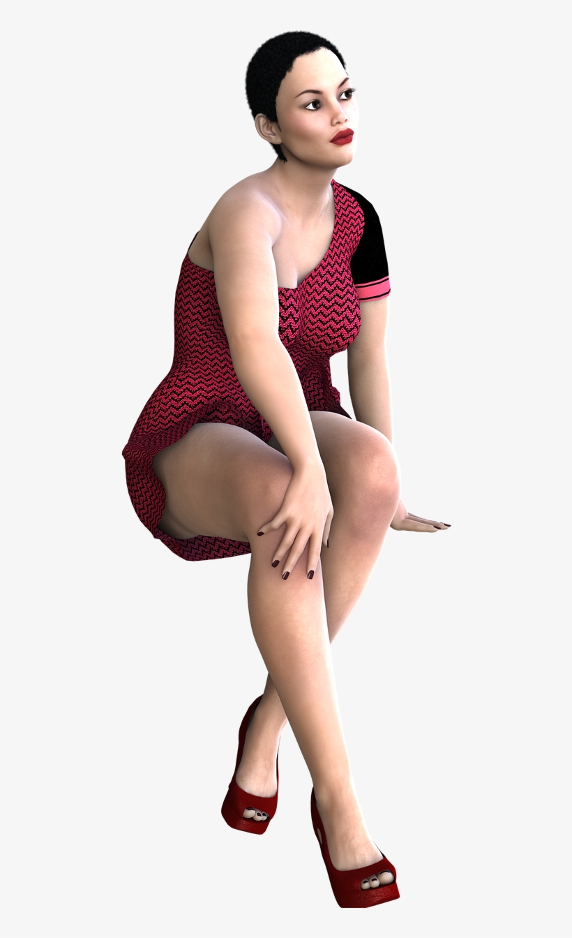 Sitting Woman Png Pic - Photo Shoot, transparent png download