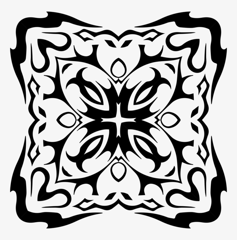 Tattoo Tribal Art Drawing Computer Icons - Tribal Tattoo Designs, transparent png download