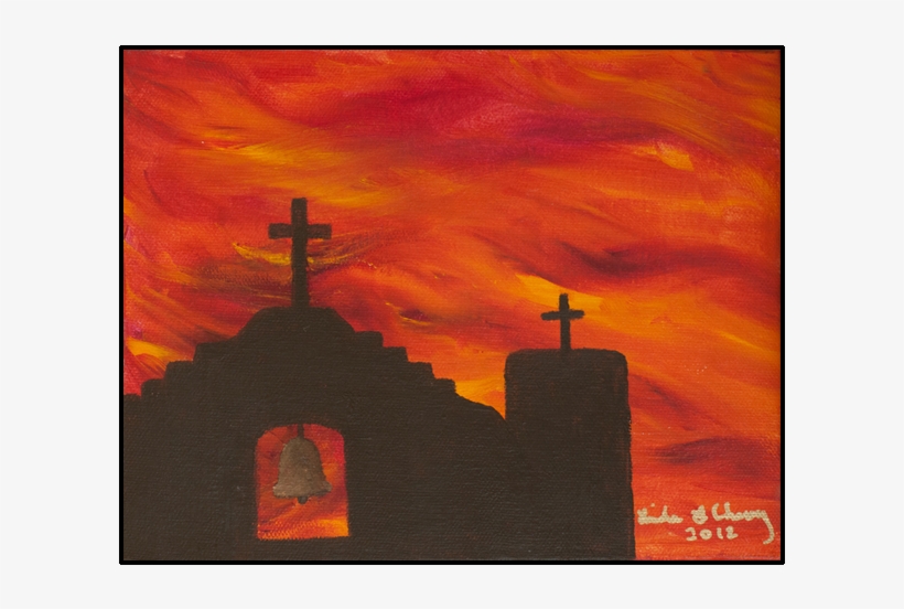 Faith In The Sunset - Faith In The Sunset Tile Coaster, transparent png download