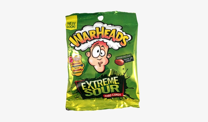 Warheads Extreme Sour Hard Candy - War Heads Candy, transparent png download