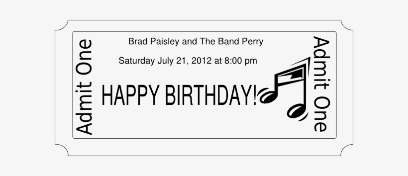 Concert Clipart Broadway Ticket - Music Is Life Curtains, transparent png download