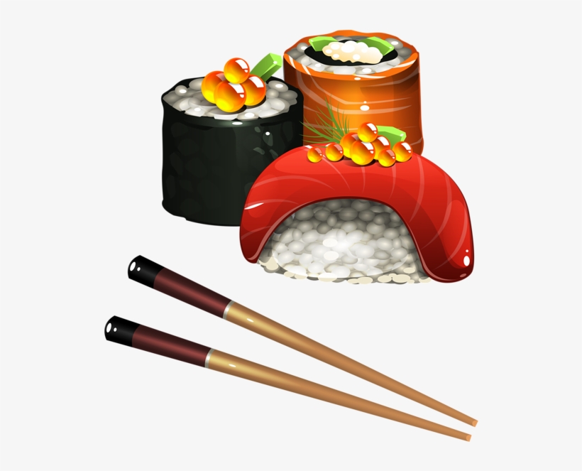 Sushi Set Png Clipart Image - Sushi Clip Art, transparent png download