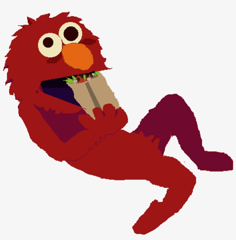 Concussion Elmo - Thicc Elmo, transparent png download