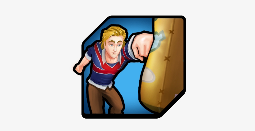 Mar Action Punch - Cartoon, transparent png download