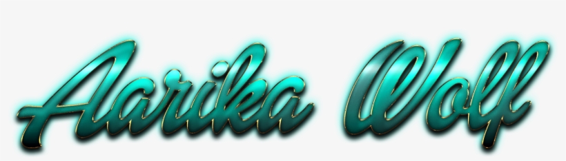 Aarika Wolf Decorative Name Png - Aarika Wolf, transparent png download