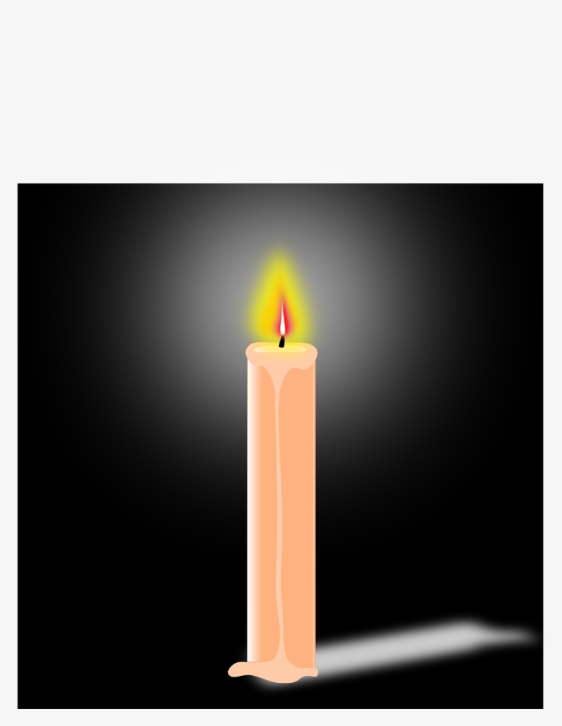 Candle Flame Heat - Candle, transparent png download