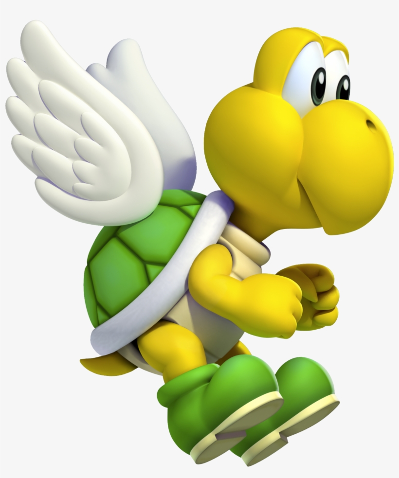 Mario Bros Clipart Mario Coin - Paratroopa Mario, transparent png download