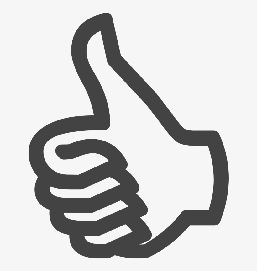 Symbol Thumbs Up - Thumbs Up Image Png, transparent png download